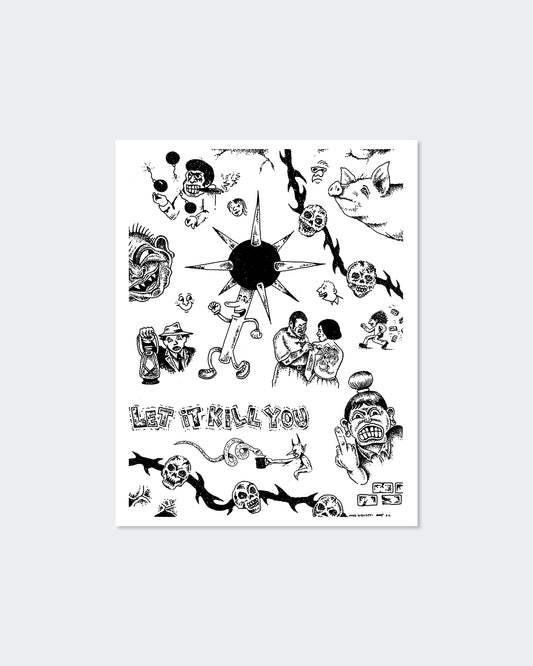 Let It Kill You x Mike Gigliotti Flash Sheet